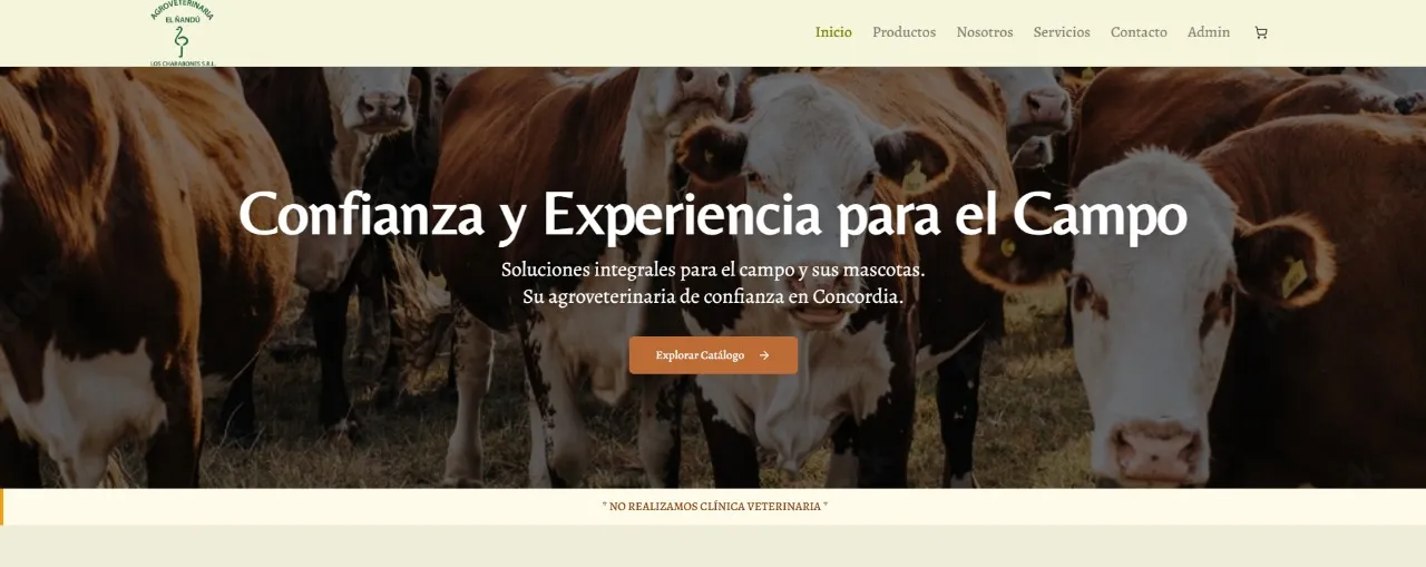 Vista 1 del sistema agro-veterinario