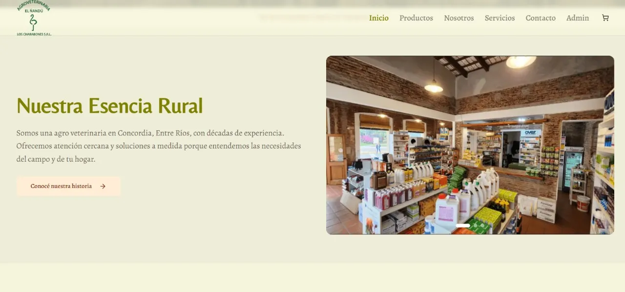 Vista 2 del sistema agro-veterinario