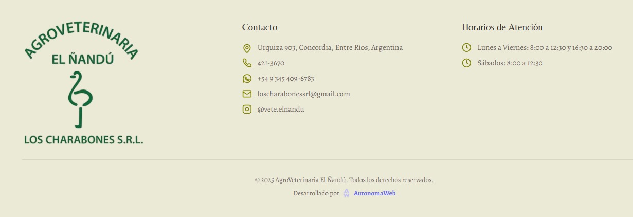 Vista 5 del sistema agro-veterinario