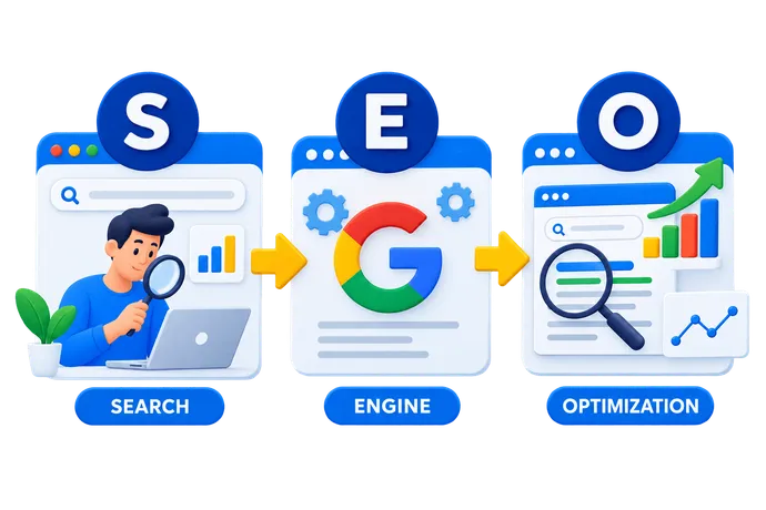Proceso de optimización para motores de búsqueda